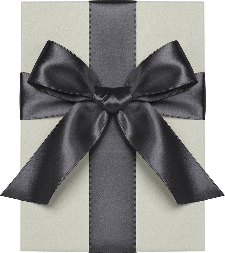 Black Satin Ribbon